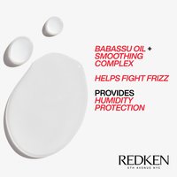 Frizz Dismiss instant deflate oil-in-serum keeps your hair looking fresh and oil-free - Redken India